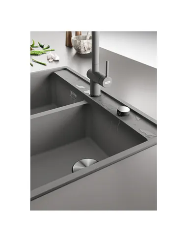 Мойка для кухни прямоугольная Franke Maris MRG 620 TL, 760x510x200 мм, каменная, серый камень купить в Днепре и Киеве - цена от 