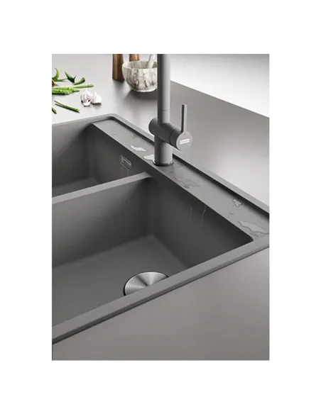 Мойка для кухни прямоугольная Franke Maris MRG 620 TL, 760x510x200 мм, каменная, серый камень купить в Днепре и Киеве - цена от 