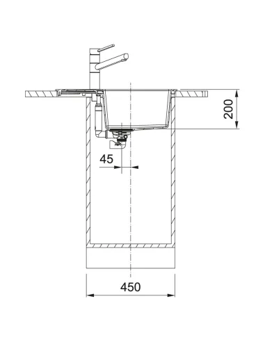 Мойка для кухни прямоугольная Franke Sirius 2.0 S2D 611-62, 620x500x200 мм, каменная, серая купить в Днепре и Киеве - цена от КТ
