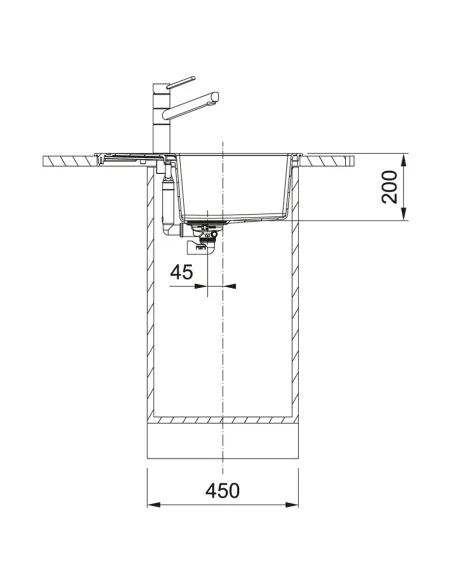 Мойка для кухни прямоугольная Franke Sirius 2.0 S2D 611-62, 620x500x200 мм, каменная, серая купить в Днепре и Киеве - цена от КТ