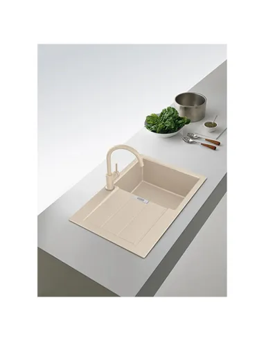 Мойка для кухни прямоугольная Franke Sirius 2.0 S2D 611-78 XL, 780x500x200 мм, каменная, бежевая купить в Днепре и Киеве - цена 