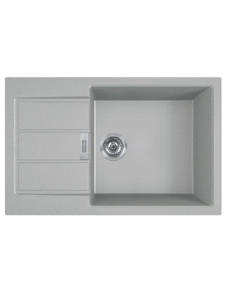 Мийка кухонна кам`яна прямокутна Franke Sirius 2.0 S2D 611-78 XL, 780x500x200 мм, сіра купити у Дніпрі та Києві - ціна від КТУ