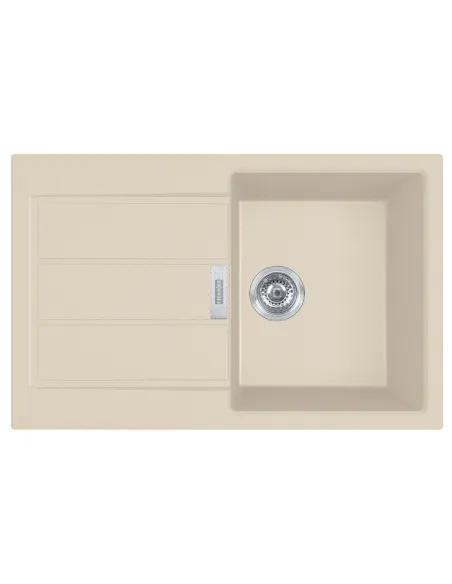 Мийка кухонна кам`яна прямокутна Franke Sirius 2.0 S2D 611-78, 780x500x200 мм, бежева купити у Дніпрі та Києві - ціна від КТУ