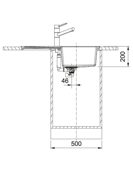 Мийка кухонна кам`яна прямокутна Franke Sirius 2.0 S2D 611-78, 780x500x200 мм, бежева купити у Дніпрі та Києві - ціна від КТУ