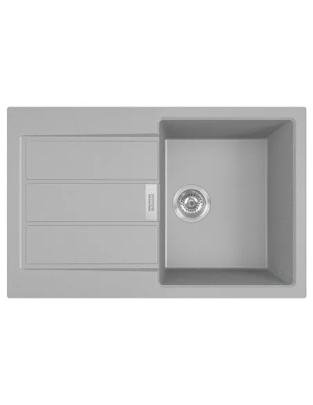 Мийка кухонна кам`яна прямокутна Franke Sirius 2.0 S2D 611-78, 780x500x200 мм, сіра купити у Дніпрі та Києві - ціна від КТУ