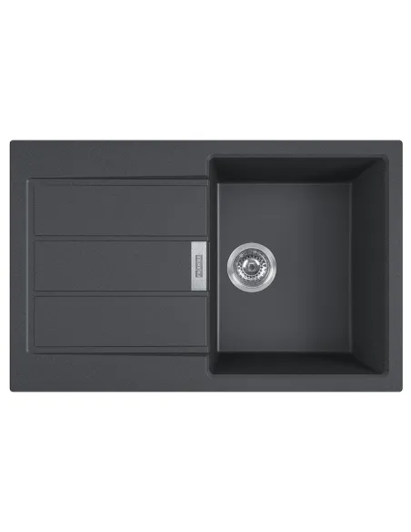 Мойка для кухни прямоугольная Franke Sirius 2.0 S2D 611-78, 780x500x200 мм, каменная, черная купить в Днепре и Киеве - цена от К