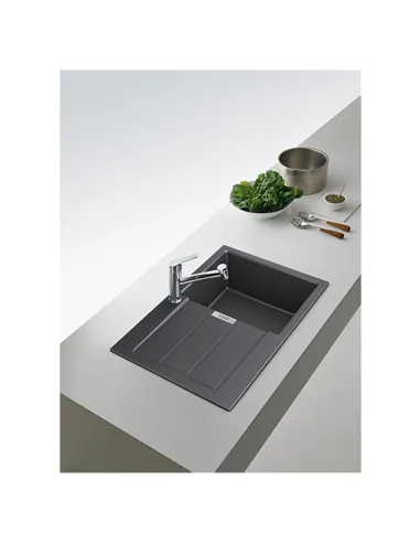 Мойка для кухни прямоугольная Franke Sirius 2.0 S2D 611-78, 780x500x200 мм, каменная, черная купить в Днепре и Киеве - цена от К