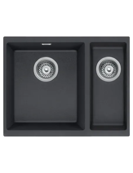 Мийка кухонна кам`яна прямокутна Franke Sirius SID 160, 560x440x200 мм, чорна купити у Дніпрі та Києві - ціна від КТУ