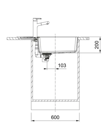 Мийка для кухні з граніту Franke CNG 611-78 XL онікс купити у Дніпрі та Києві - ціна від КТУ