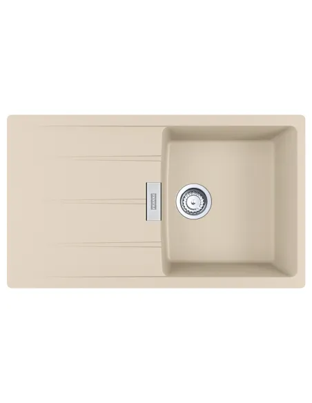 Мойка для кухни прямоугольная Franke Centro CNG 611-86 860х500х200 мм, бежевая, каменная купить в Днепре и Киеве - цена от КТУ