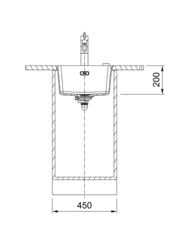 Мойка для кухни прямоугольная Franke Maris MRG 110-37, 403х433х200 белая, каменная купить в Днепре и Киеве - цена от КТУ