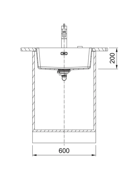 Мойка для кухни прямоугольная Franke Maris MRG 110-52, 553х433х200 мм, белая, каменная купить в Днепре и Киеве - цена от КТУ