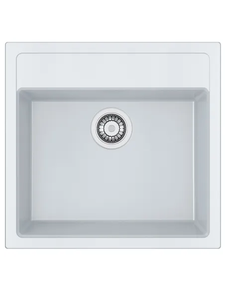 Мийка для кухні зі штучного каменю Franke SID 610-50 біла купити у Дніпрі та Києві - ціна від КТУ