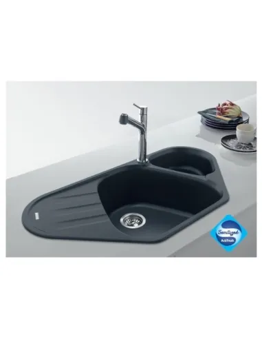 Мойка кухонная угловая Franke AZG 661-E, 500х960х215 мм, оникс, каменная купить в Днепре и Киеве - цена от КТУ