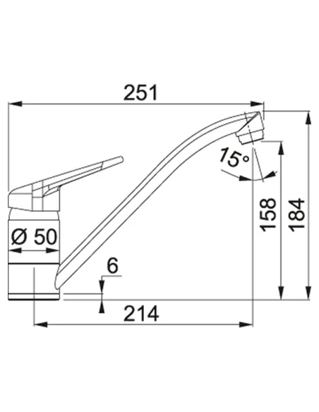 Смеситель для кухни Franke Novara-Plus, белый купить в Днепре и Киеве - цена от КТУ