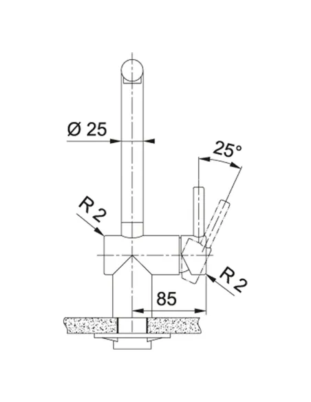 Смеситель для кухни Franke Atlas Neo Pull Out с выдвижным изливом купить в Днепре и Киеве - цена от КТУ