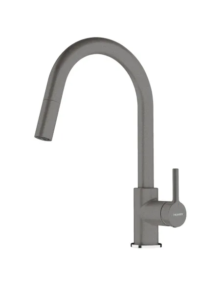 Змішувач для кухні з висувним виливом Franke Lina 115.0626.057 сірий камінь купити у Дніпрі та Києві - ціна від КТУ