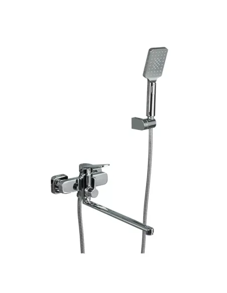 Смеситель для ванны Frap F2261 с душевым набором, хром