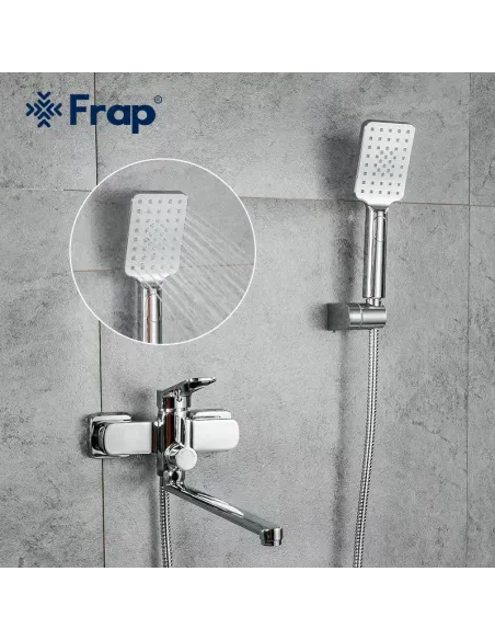 Змішувач для ванни Frap F2261 з душовим набором, хром