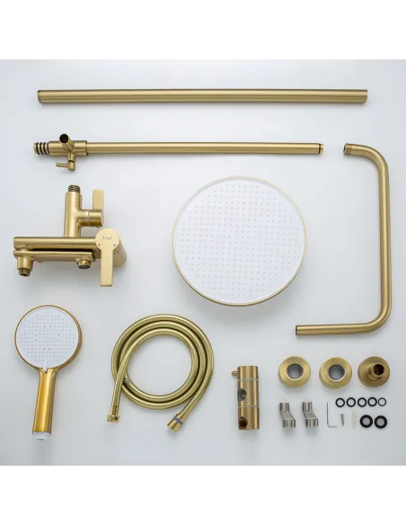 Душева система Frap F2488-3 з виливом