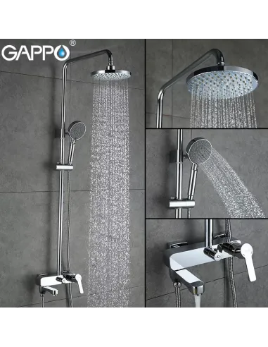 Душева система Gappo G2402 з виливом