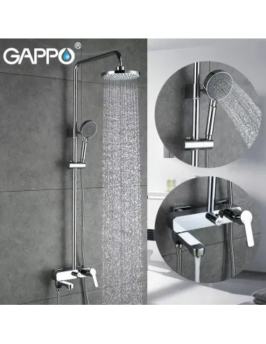 Душева система Gappo G2402 з виливом