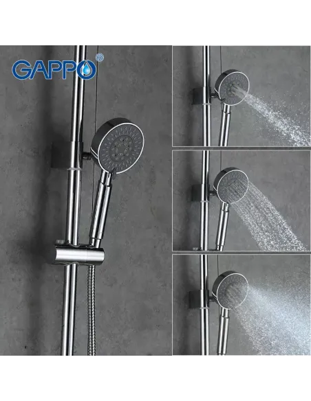 Душевая система Gappo G2402 с изливом Душевая система Gappo G2402 с изливом