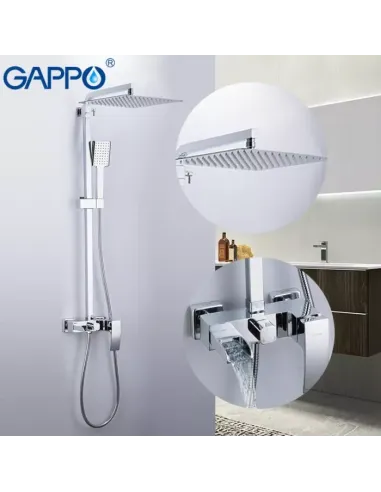 Душевая система Gappo G2407-20 с изливом