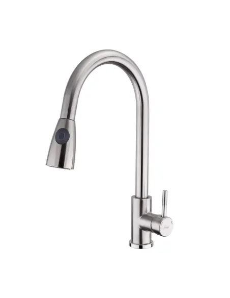 Смеситель для кухни Frap F60899-1, с выдвижным изливом