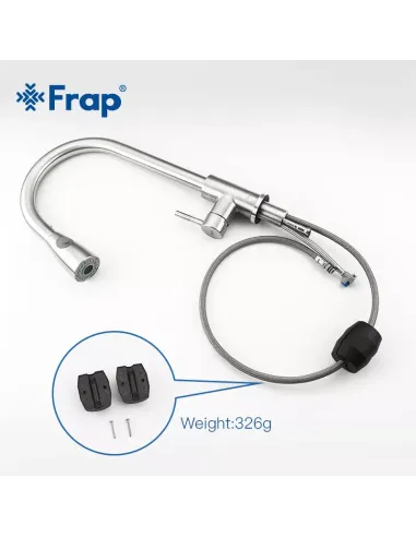 Змішувач для кухні Frap F60899-1, з висувним виливом