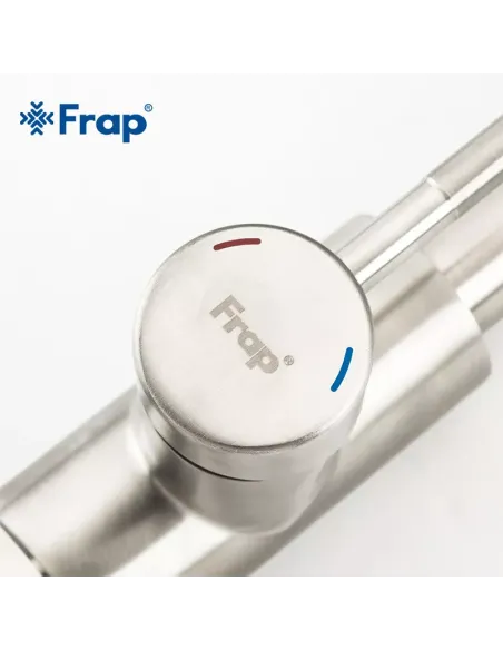 Смеситель для кухни Frap F60899-1, с выдвижным изливом