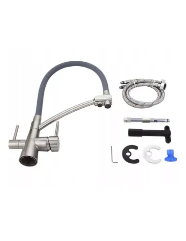 Смеситель для кухни Frap F4374-5, с подключением к фильтру