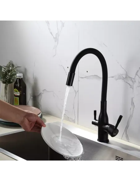 Смеситель для кухни Frap F4396-6, с подключением к фильтру