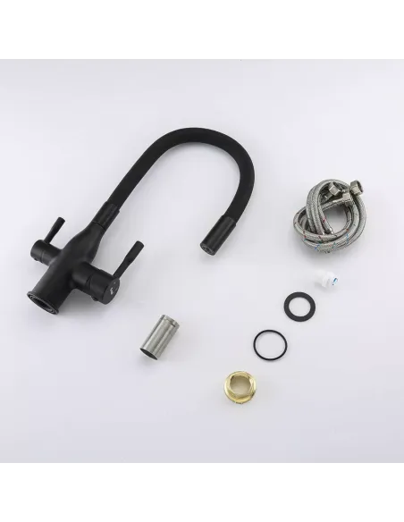 Смеситель для кухни Frap F4396-6, с подключением к фильтру