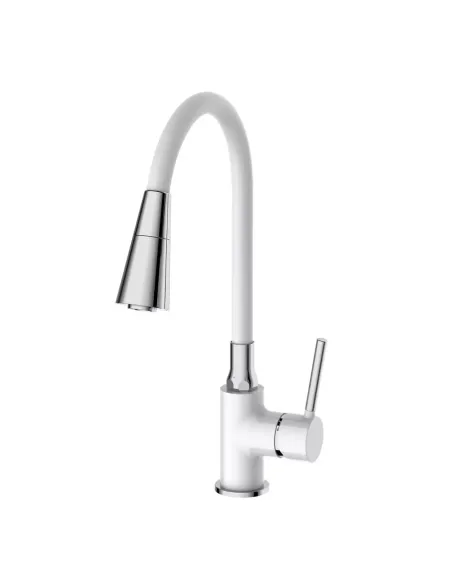 Змішувач для кухні Frap F4044-8, з гнучким виливом