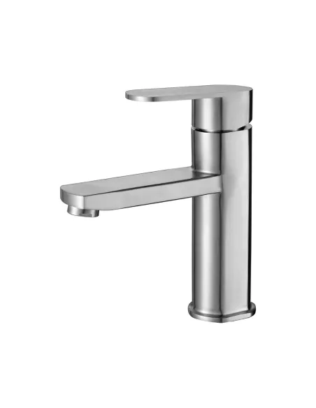 Змішувач для умивальника Frap F10805 сталевий, одноважільний