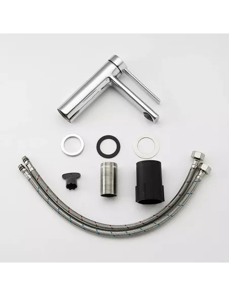 Смеситель для умывальника Frap F1067 хром, однорычажный