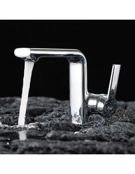 Змішувач для умивальника Frap F1088 хром, одноважільний