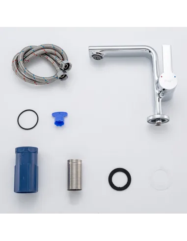 Смеситель для умывальника Frap F1088 хром, однорычажный