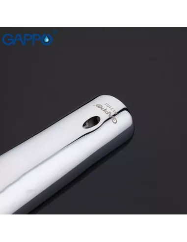 Смеситель для умывальника Gappo G1002-2 хром, однорычажный