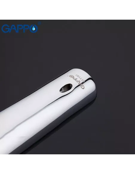 Змішувач для умивальника Gappo G1002-2 хром, одноважільний