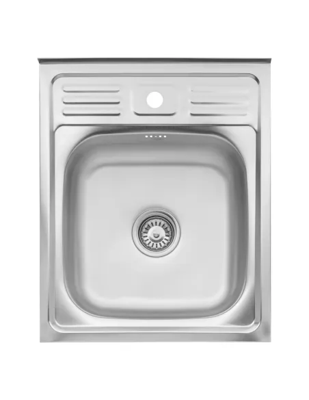 Мойка для кухни прямоугольная Kroner KRP Satin - 6050 из нержавеющей стали Мойка для кухни прямоугольная Kroner KRP Satin - 6050 из нержавеющей стали