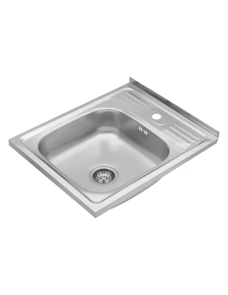 Мойка для кухни прямоугольная Kroner KRP Satin - 6050 из нержавеющей стали Мойка для кухни прямоугольная Kroner KRP Satin - 6050 из нержавеющей стали
