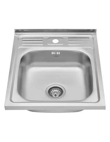 Мийка для кухні прямокутна Kroner KRP Satin - 6050 з нержавіючої сталі