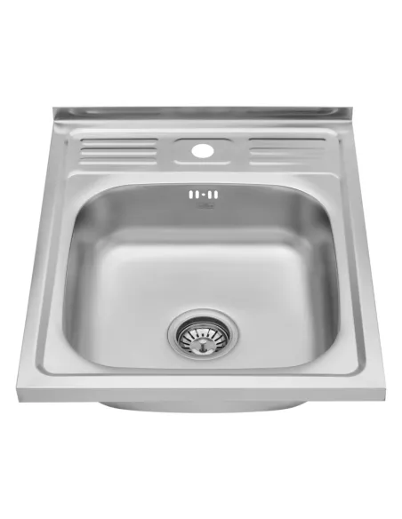 Мийка для кухні прямокутна Kroner KRP Satin - 6050 з нержавіючої сталі