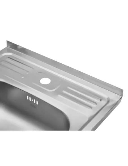 Мойка для кухни прямоугольная Kroner KRP Satin - 6050 из нержавеющей стали Мойка для кухни прямоугольная Kroner KRP Satin - 6050 из нержавеющей стали