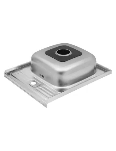 Мойка для кухни прямоугольная Kroner KRP Satin - 6050 из нержавеющей стали