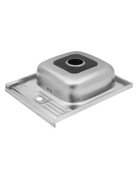 Мийка для кухні прямокутна Kroner KRP Satin - 6050 з нержавіючої сталі