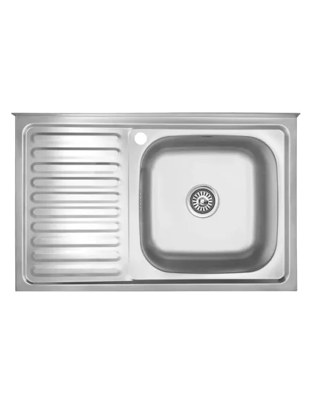 Мийка для кухні прямокутна Kroner KRP Satin-5080R з нержавіючої сталі