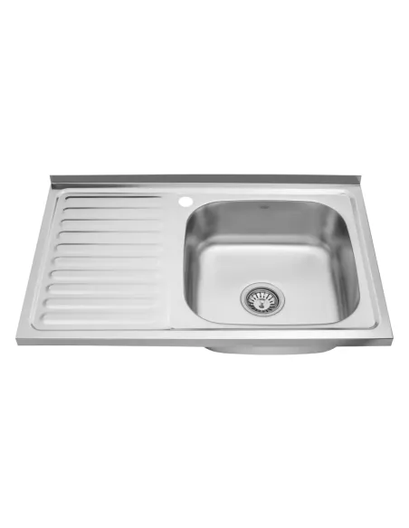 Мийка для кухні прямокутна Kroner KRP Satin-5080R з нержавіючої сталі